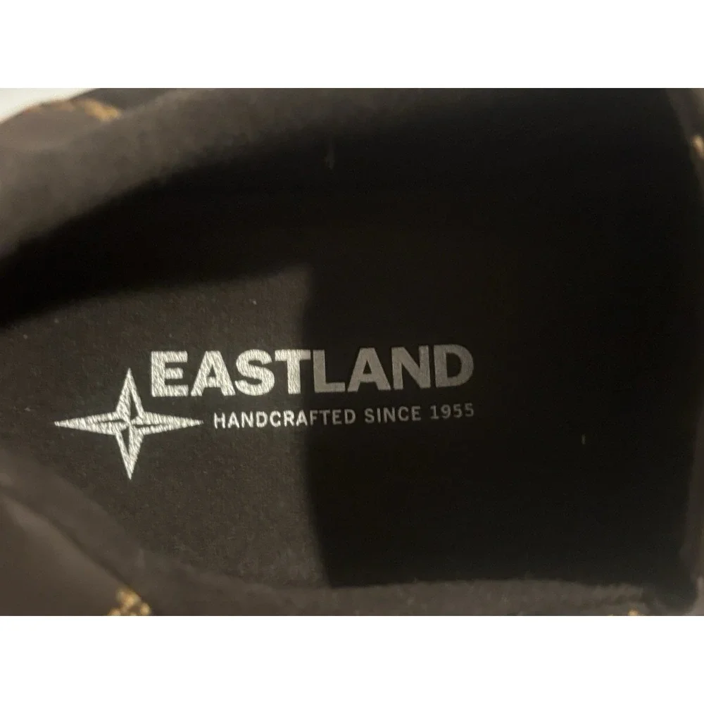New Eastland Spencer Mens‎ Slip On Shoes Brown 12D Work Casual Loafer